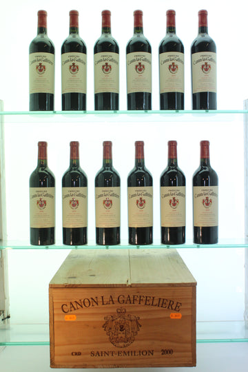 2000 Chateau Canon la Gaffeliere 12/75cl owc