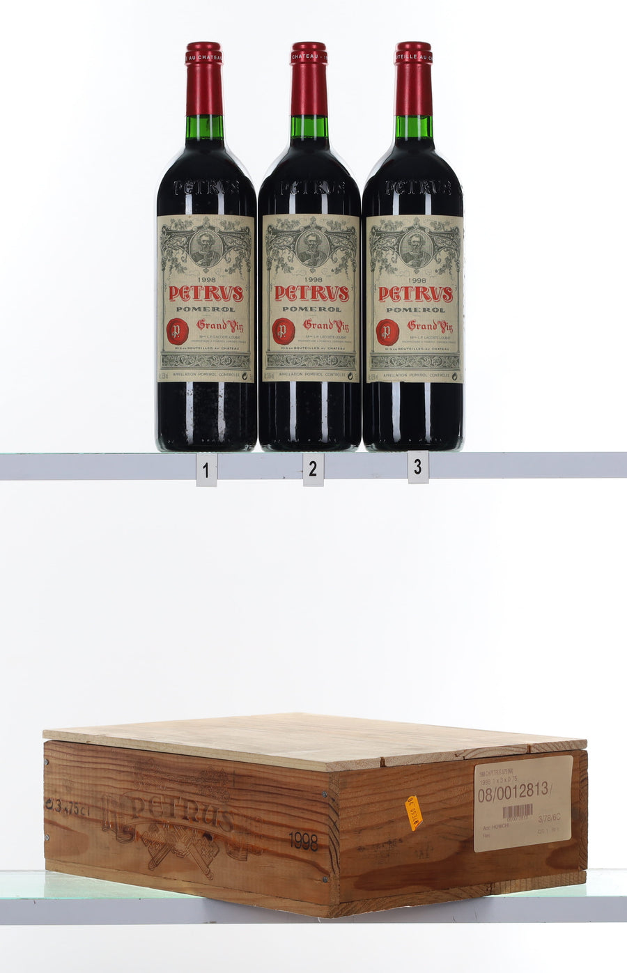 1998 Petrus 3/75cl owc in bond